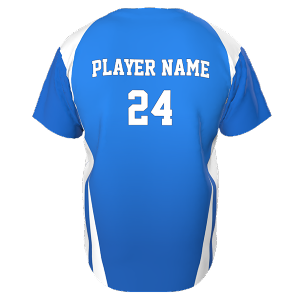 Mens Line Drive Full Button Jersey
