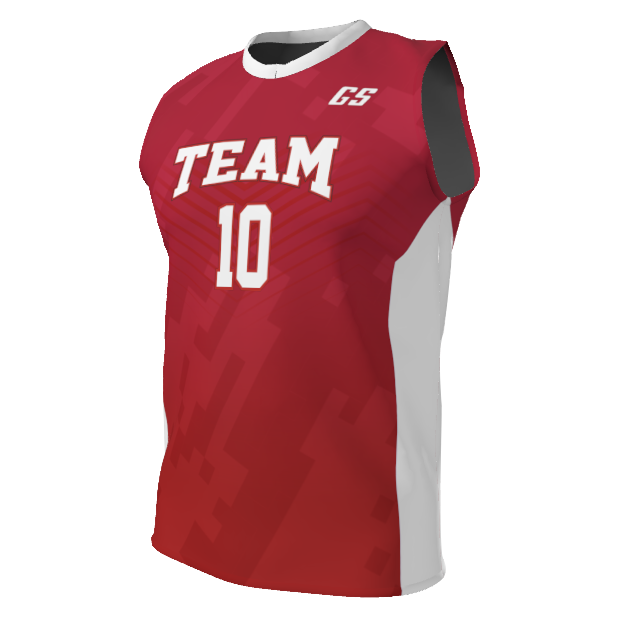 Male Round Neck Sleeveless Volleyball