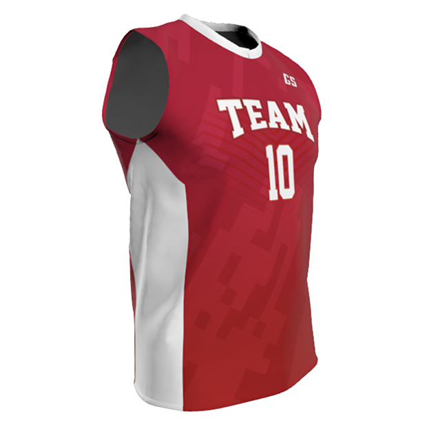 Male Round Neck Sleeveless Volleyball